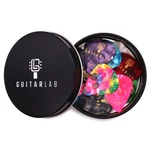 Guitar Lab Pick Gift Tin - 18pcs Picks For Medium, Black. Fixed Price $13.35.
