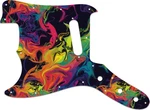 Wd Custom Pickguard For Left Hand Fender 1967-1981 Bronco #gp01 Rainbow Paint.... Fixed Price $77.99.