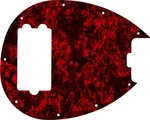 Wd Custom Pickguard For Music Man Sterling 4-h Bass #28drp Dark Red Pearl/bla.... Fixed Price $55.99.