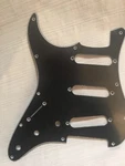 New 3 Ply Black Lefty Replacement Pickguard For Fender Stratocaster Guitar. Fixed Price $12.90.
