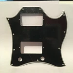 5 Ply Black/white Wide Bevel Batwing Pickguard For Pre-2017 Gibson Sg Standard. Fixed Price $44.95.
