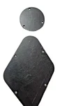 Pg-0814-023 Black Back/switch Plate Backplate Set Fits Usa Gibson Les Paul. Fixed Price $9.99.