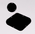 New Backplate & Switch Cover For Gibson Les Paul, 1-ply Black. Fixed Price $13.54.