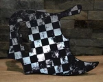Plastic/brushed Aluminum Distressed Checker Textured Pickguard Fender Jazz Bass. Fixed Price $59.00.