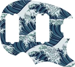 Wd Custom Pickguard For Music Man Classic Sabre #gt02 Japanese Wave Tattoo Gr.... Fixed Price $62.99.