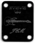 Guitar Neck Plate - Engraved Etched Ibanez Jem Steve Vai Black. Fixed Price $19.99.