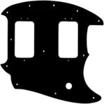 Wd Custom Pickguard For Fender American Special Mustang #01t Black Thin. Fixed Price $32.99.