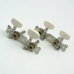 Mlaval Guitar Parts 2-on-plate Classic Style Ukulele Tuning Keys, Nickel, 15:1 G. Fixed Price $14.50.