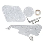 Fleor 4ply White Pearl Pickguard Back Plate Screws Set & Toggle Switch Plate(.... Fixed Price $16.93.