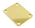 Wd Music 4 Hole Neck Plate Gold Fits Fender & Jackson Nbs3g. Fixed Price $9.45.