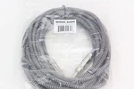 Seismic Audio Electric Guitar Instrument Cord 20' Sagcrsr-20 Silver Cloth New. Fixed Price $8.99.