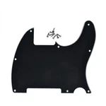Dopro 8 Hole Tele Blank Guitar Pickguard Scratch Plate For Fd Black 3ply. Fixed Price $18.99.
