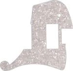 Wd Custom Pickguard For Left Hand D'angelico Deluxe Ludlow #28 White Pearl/wh.... Fixed Price $63.99.