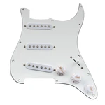 Musiclily 3ply White Sss Prewired Pickguard Set For Fender Squier Strat Guitar. Fixed Price $25.94.