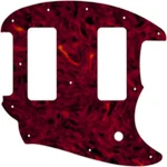 Wd Custom Pickguard For Fender Offset Series Mustang #05t Tortoise Shell Soli.... Fixed Price $64.99.