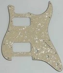 For Fit Fender Double Fat Hh Strat Humbucker Guitar Pickguard Ivory White Pearl. Fixed Price $21.99.