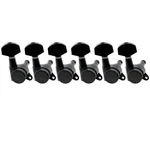 Musiclily Pro Black 6 Inline Sealed Locking Guitar Tuning Pegs Machine Heads Set. Fixed Price $29.23.