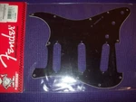 New - Genuine Fender Strat Pickguard, 11 Holes Black, 099-1359-000. Fixed Price $24.89.