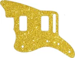 Wd Custom Pickguard For Left Hand Fender Jazzmaster Hh #60gs Gold Sparkle. Fixed Price $56.99.
