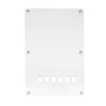 Musiclily Basic 3ply White 6 Holes Guitar Back Plate Backplate For China Squier. Fixed Price $10.20.