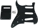 Lefty St/strat Style Sss Pickguard Left Handed Tremolo Trem Cover Back Plate For. Fixed Price $20.46.