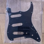Open Box Genuine Fender American Deluxe Strat Pickguard Black 005-5267-000. Fixed Price $19.98.