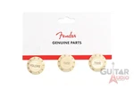 Genuine Fender Stratocaster/strat Aged White Guitar Knobs - 2 Tone, 1 Volume. Fixed Price $10.39.