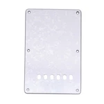 Musiclily 4ply White Pearl 6 Holes Guitar Back Plate Backplate For China Squier. Fixed Price $10.61.
