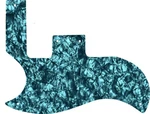 Wd Custom Pickguard For Left Hand Gibson 1961-1970 Sg Special #28aq Aqua Pear.... Fixed Price $56.99.