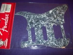 New - Fender Standard Strat Pickguard, H/s/s Black Pearl, 099-2146-000. Fixed Price $33.09.