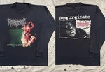 Regurgitate Band Music Black T-shirt Cotton Unisex Long Sleeve 7d1696. Fixed Price $35.80.