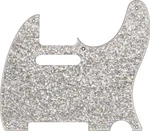 099-2186-002 New Fender Hybrid Glass Glitter Telecaster Pickguard Silver Sparkle. Fixed Price $49.00.