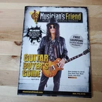 Musician S Friend Catalog, April 2010 Slash Cover Guns & Roses Gibson Fender Etc. Fixed Price $16.95.
