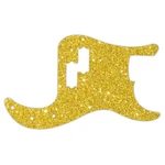 Pickguard For Fender Made In Mexico Standard Precision Bass Gold Sparkle. Fixed Price $50.00.