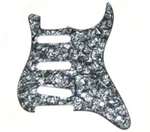 New Pickguard For Strat, 11-hole, 3-ply -black Pearloid. Fixed Price $27.75.