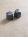60s Reissue Vintage Spec Relic Slotted Set Screws Nickel Tele Knobs Fits Fender. Fixed Price $119.99.