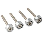 Musiclily Pro 4pcs Chrome 12mm Steel Guitar Bass Neck Ferrule Joint Bushing Bolt. Fixed Price $10.70.