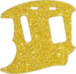Wd Custom Pickguard For Left Hand Fender 1990's Jag-stang #60gs Gold Sparkle. Fixed Price $47.99.