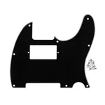 Fleor Humbucker Pick Guard 8 Hole Scratch Plate For Tl Guitar Black 3ply. Fixed Price $9.99.