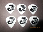6 Pack Pickboy Guitar Picks Celluloid Jazz Size 1.00mm Heavy #1741. Fixed Price $7.99.