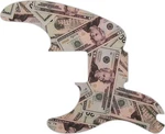Wd Custom Pickguard For Left Hand Fender Telecaster Bass #g16 Money Graphic. Fixed Price $93.99.
