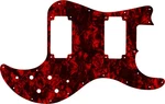 Wd Custom Pickguard For Peavey T-40 #28drp Dark Red Pearl/black/white/black. Fixed Price $80.99.