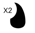 Lot Of 2 Proline Acoustic Pl1902 Guitar Pick Guard (black). Fixed Price $23.97.