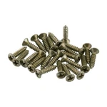 Fender Road Worn Aged Pickguard Control Plate Screws (24) 0997208000. Fixed Price $19.50.