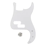 Fleor 3ply White P Bass Pickguard Guitar Scratch Plate Pick Guard For 4 Strin.... Fixed Price $21.98.