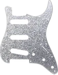 Fender 11-hole Glass Sparkle Stratocaster Pickguard - Silver. Fixed Price $59.99.