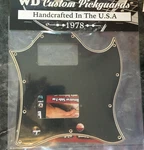 5 Ply Black/cream Wide Bevel Batwing Pickguard For Pre-2017 Gibson Sg Standard. Fixed Price $45.95.