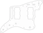 Wd Custom Pickguard For Fender Classic Player Jazzmaster Special #04 White/bl.... Fixed Price $42.99.