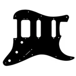 Pickguard For Fender American Elite Stratocaster Hss Solid Black .090". Fixed Price $30.00.