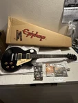 Pepe Aguilar Signed Epiphone Les Paul Lp-100 Electric Guitar Black Brand New. Fixed Price $595.00.